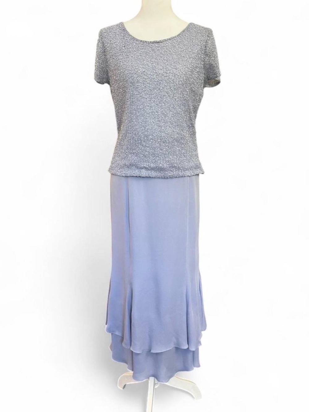 Papell Evening two piece set cocktail party formal